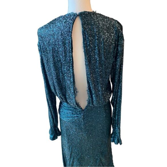 Jonathan Simkhai Sequin Gown Size 6 - Picture 9 of 14
